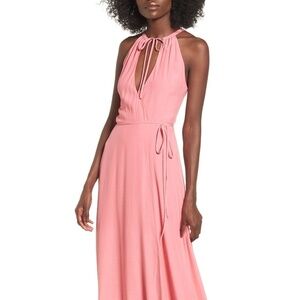 NWT! Privacy Please Cambio Wrap Front Maxi Dress